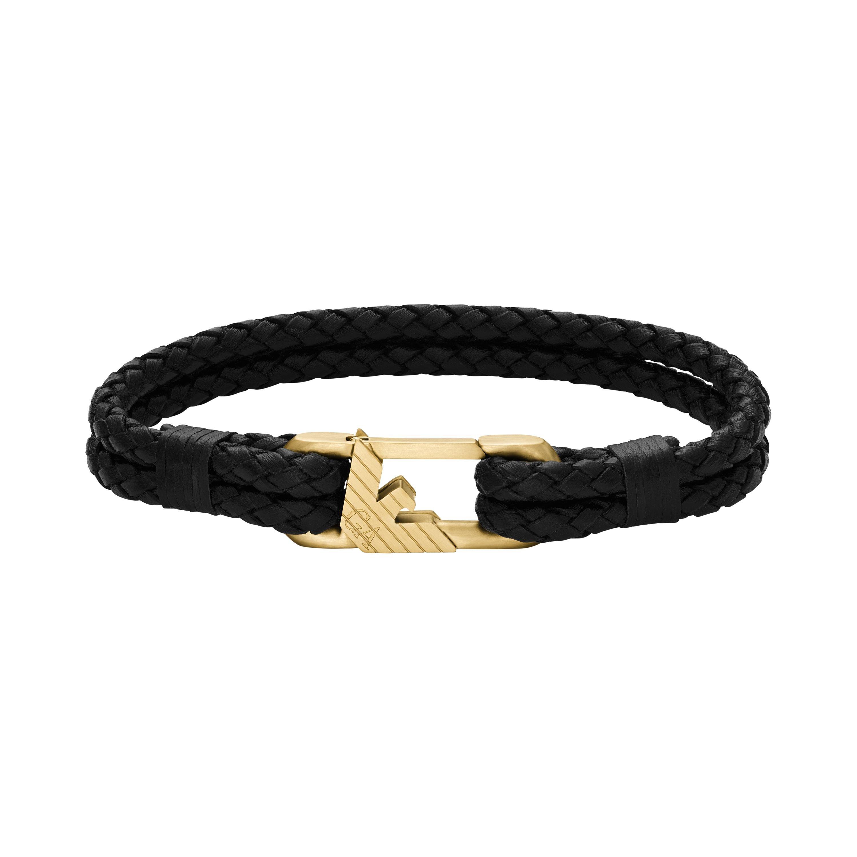 Emporio Armani Eagle Yellow Gold Tone Men’s Bracelet