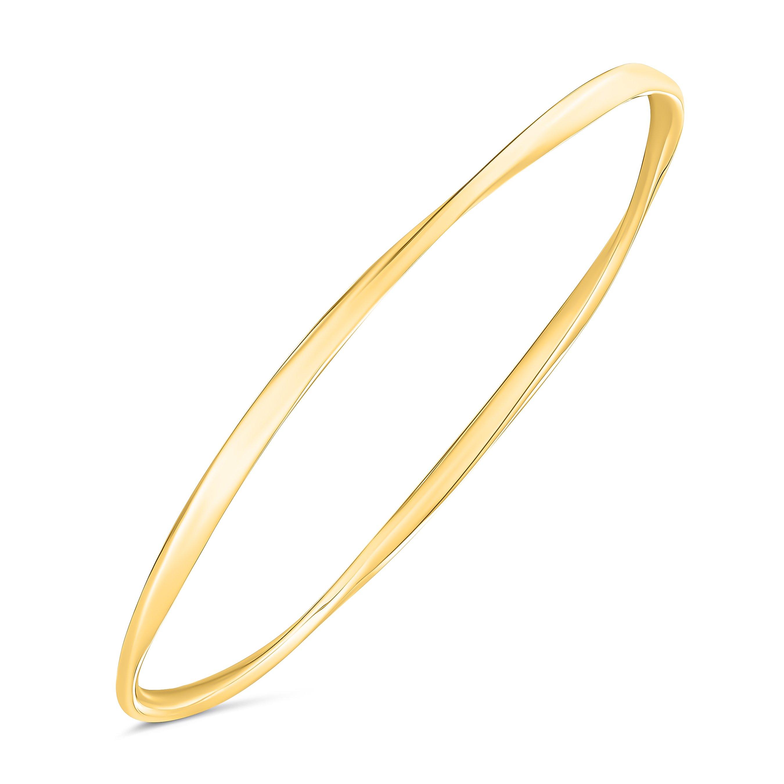 Beaverbrooks Yellow Gold Plated Bangle