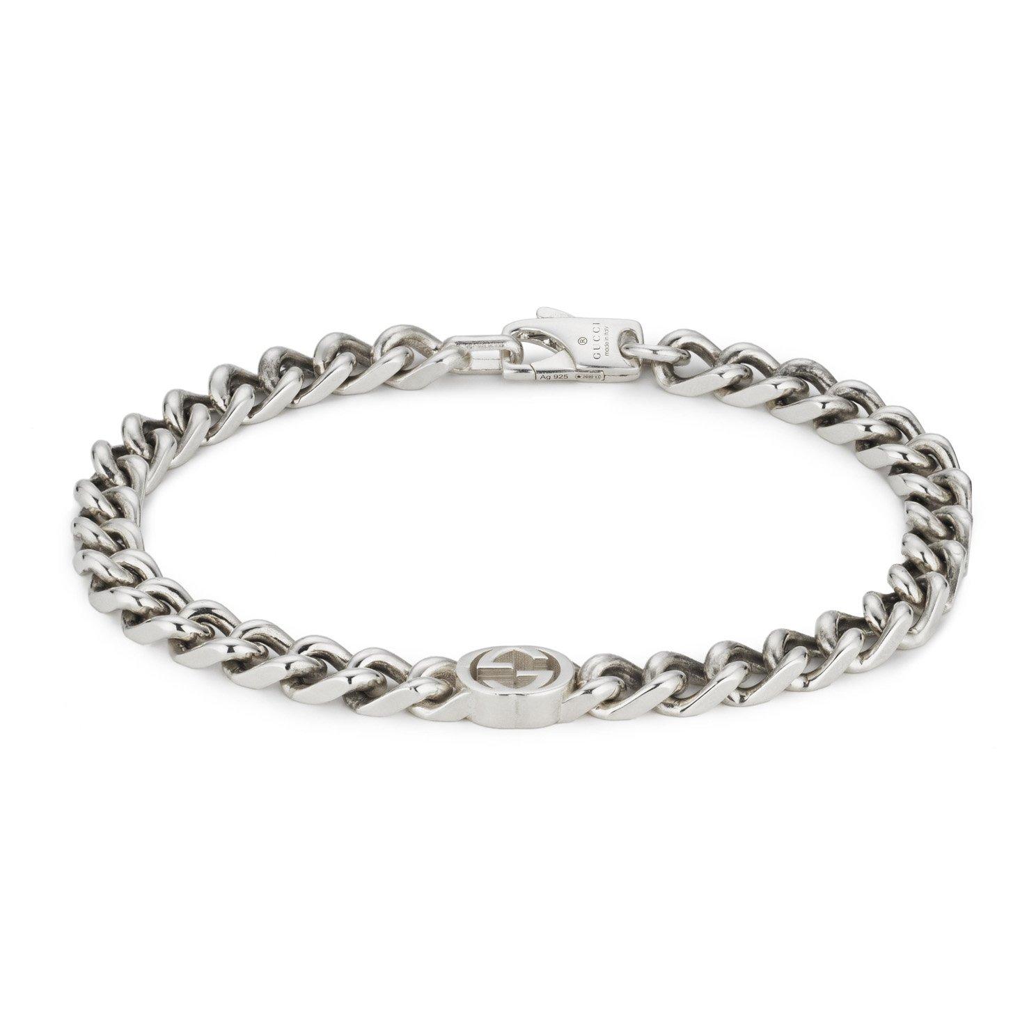 Gucci Gucci Interlocking Silver Bracelet | 0149927 | Beaverbrooks