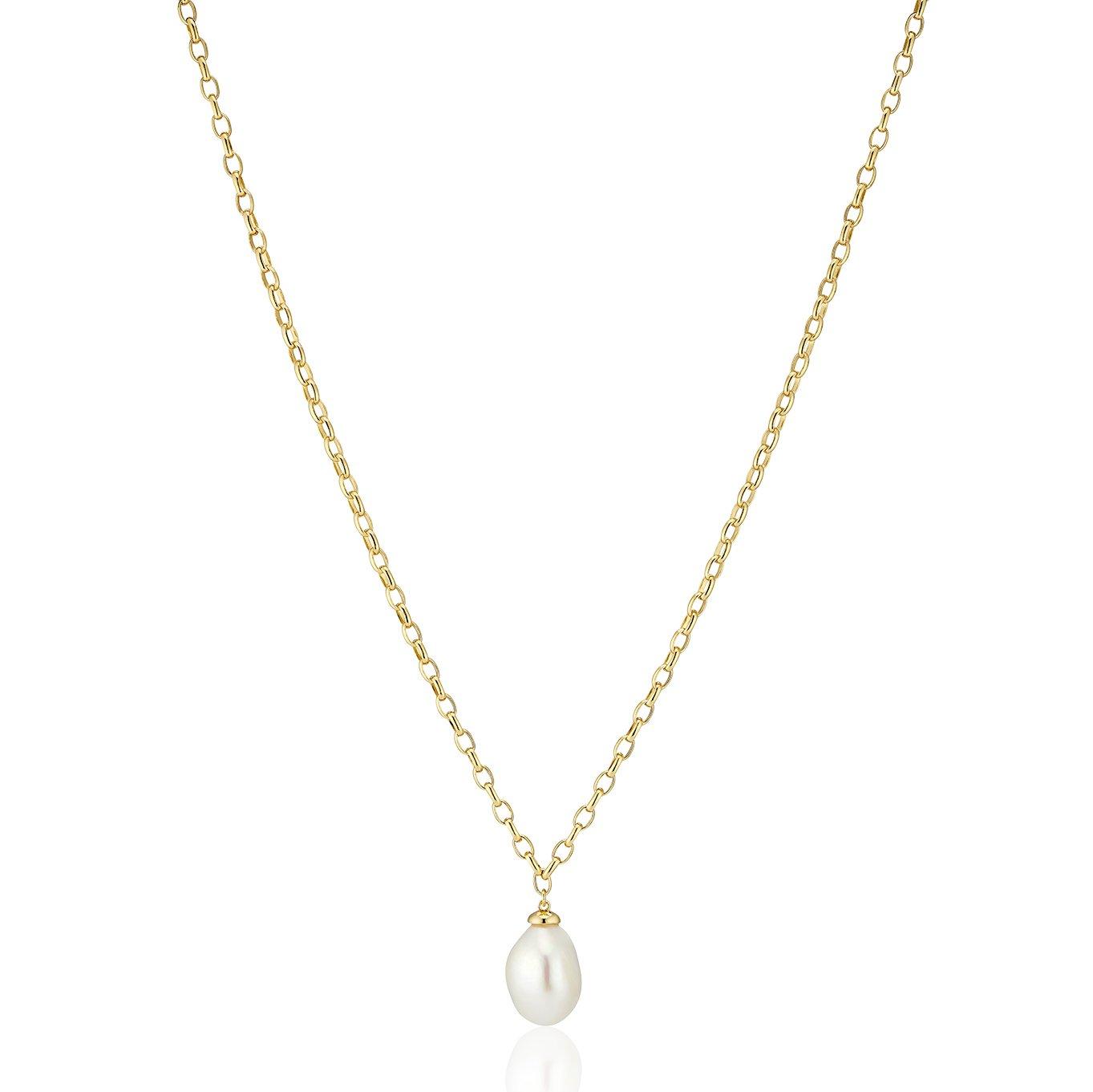 Sif Jakobs Padua Uno 18ct Yellow Gold Freshwater Pearl Necklace