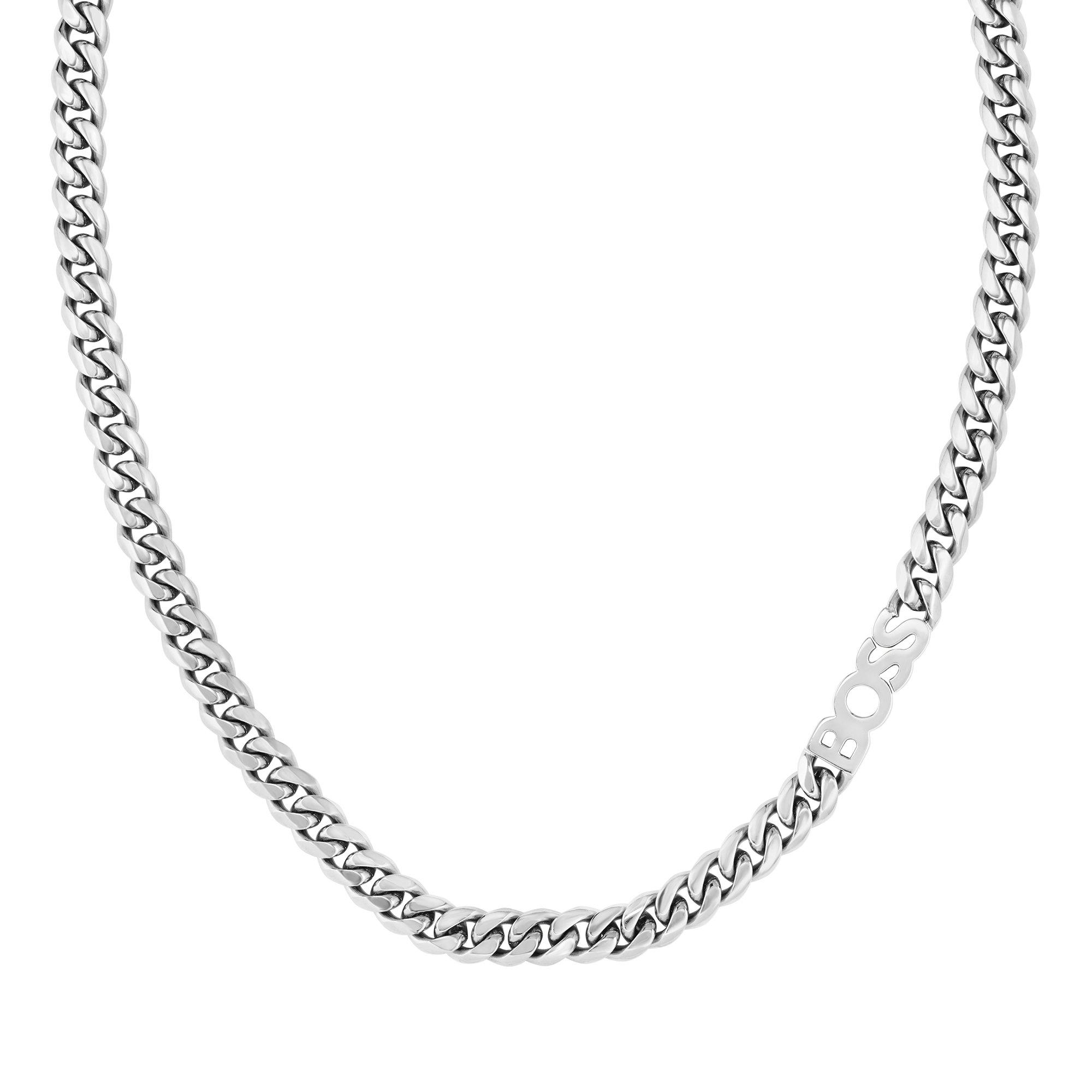 BOSS Kassy Stainless Steel Men's Chain Necklace