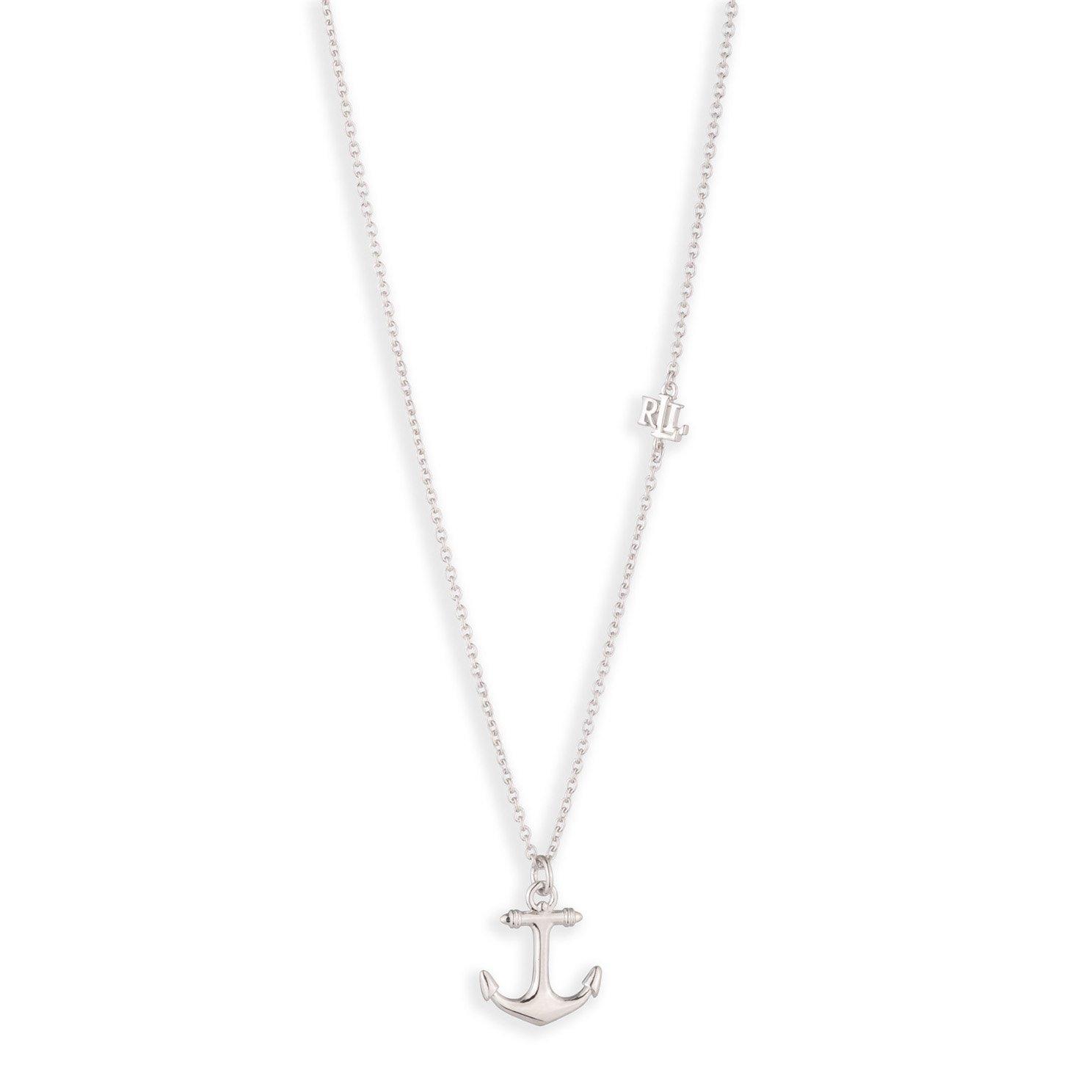 Lauren Ralph Lauren Silver Anchor Pendant