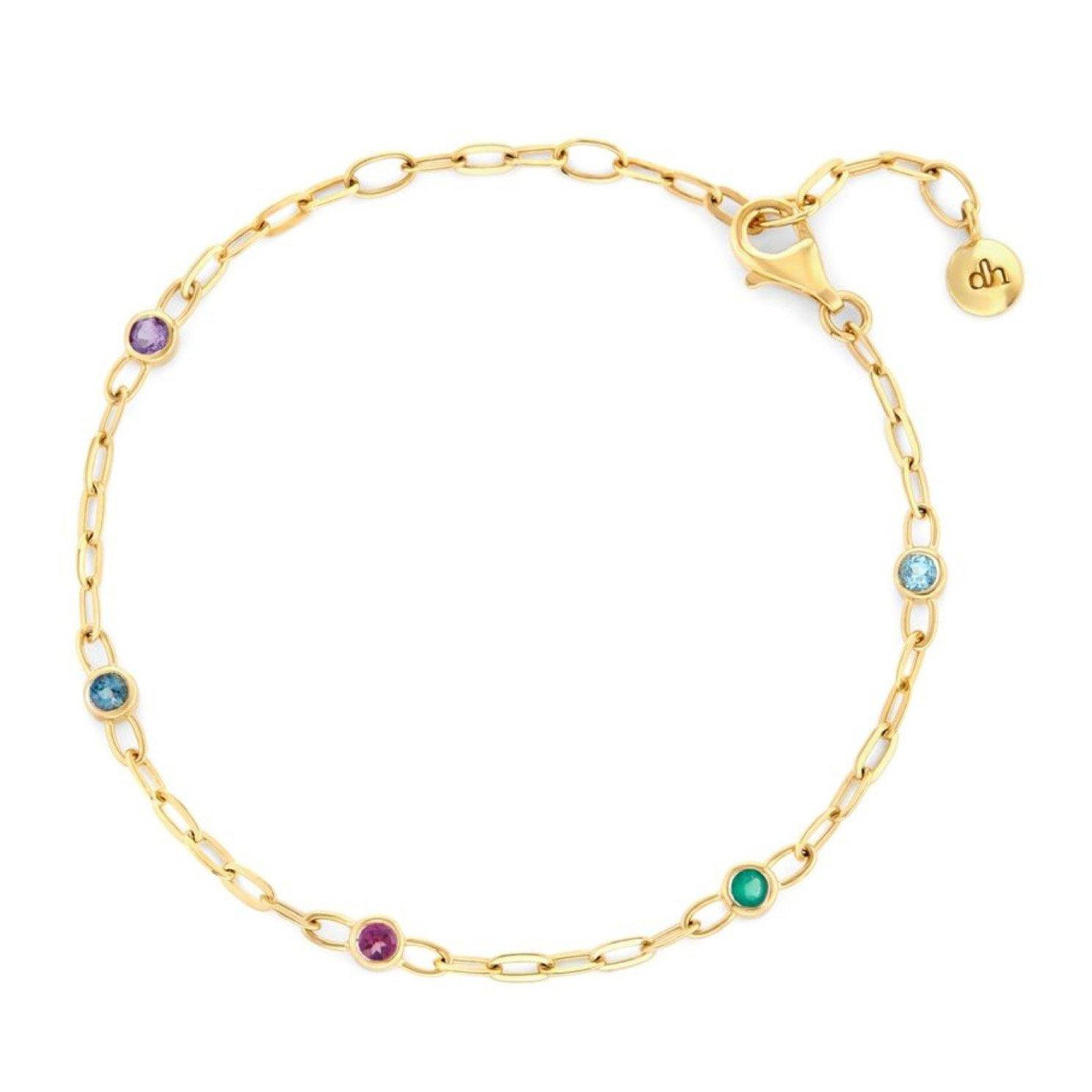 アクセサリー o Gallinari yellow stone bracelet Chunky Chain Bracelet Gold