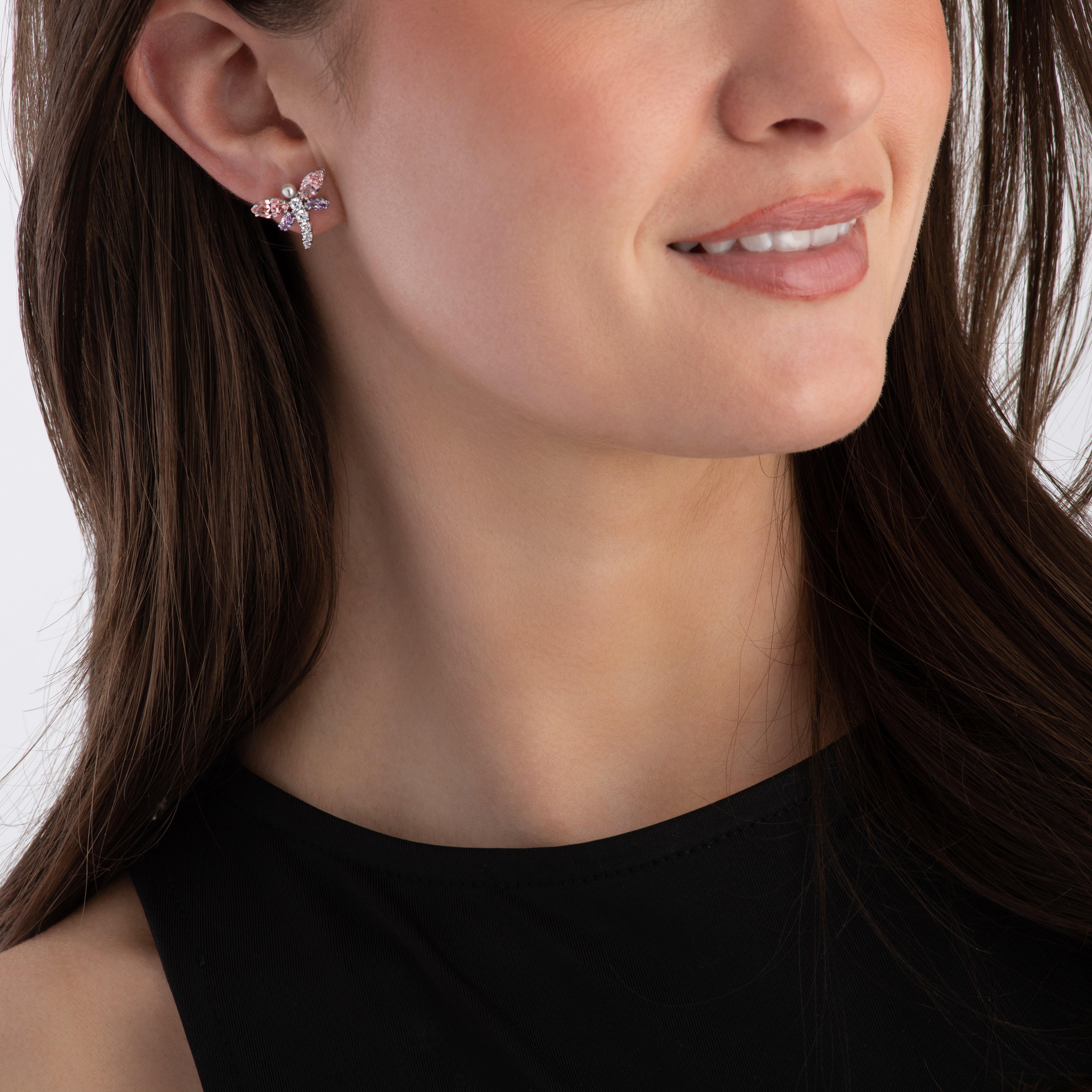 Arianna Swarovski Ariana Grande Silver Crystal Pearl and Cubic Zirconia