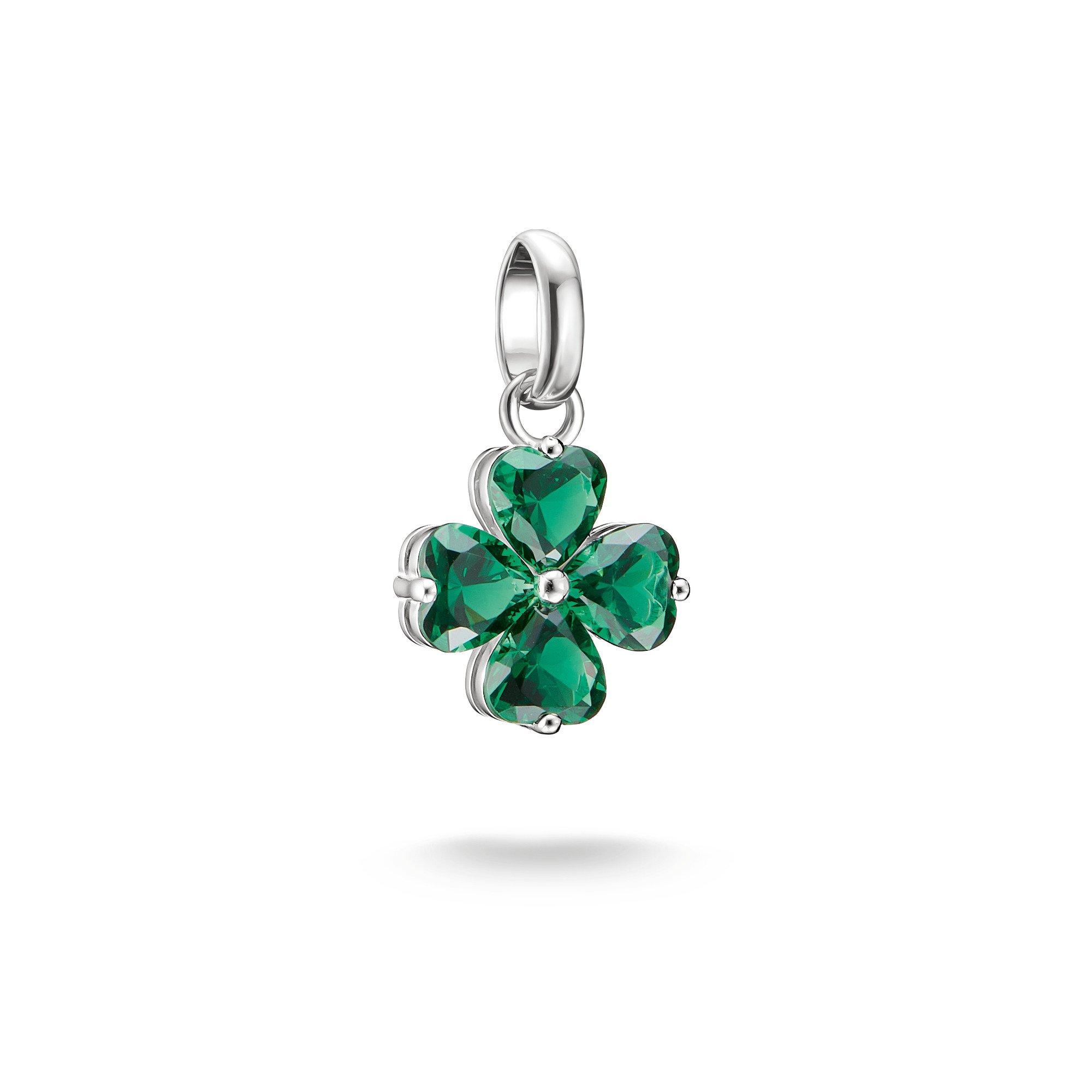 Thomas Sabo Connect Silver Four Leaf Clover Charm