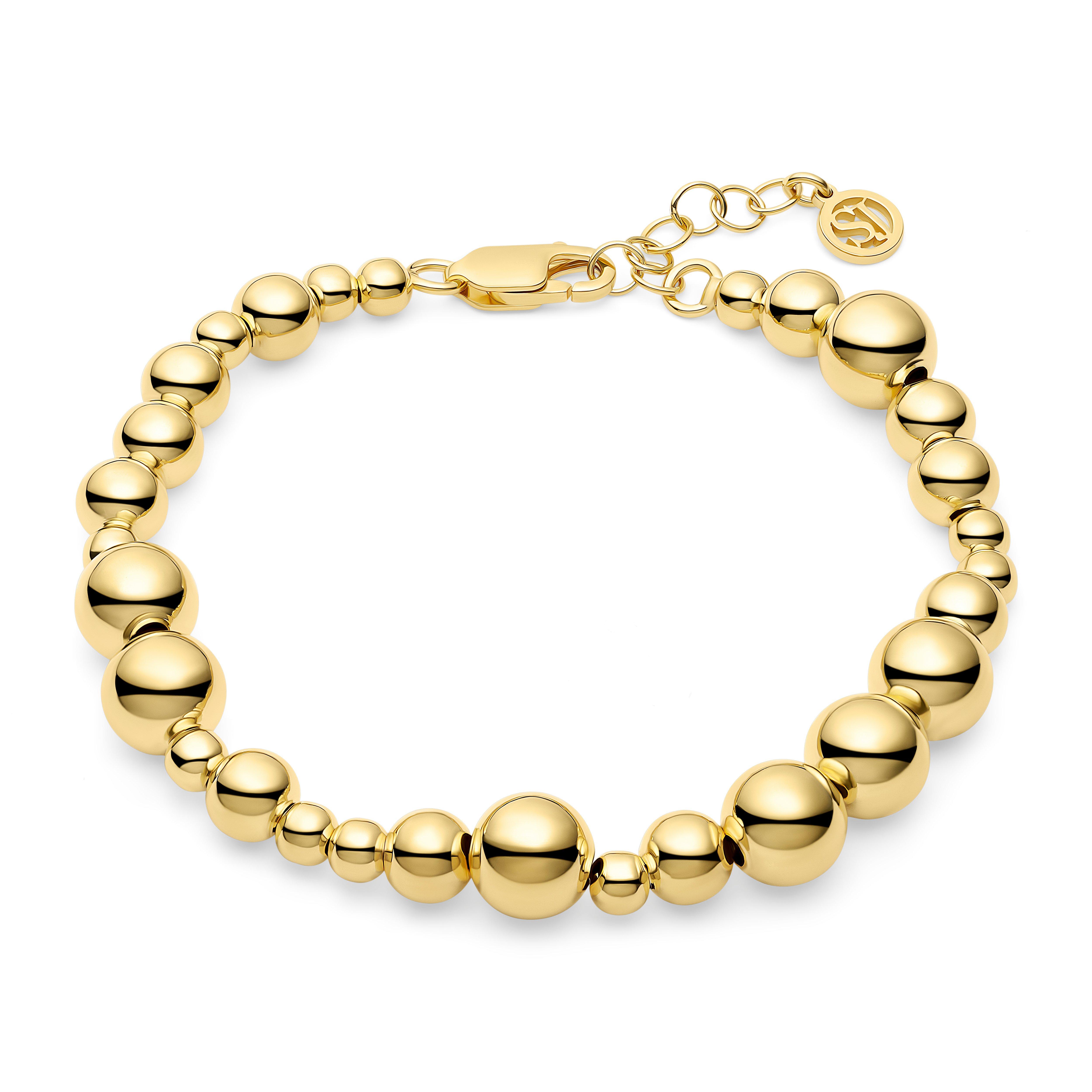 Sif Jakobs Bormio 18ct Yellow Gold Plated Bracelet