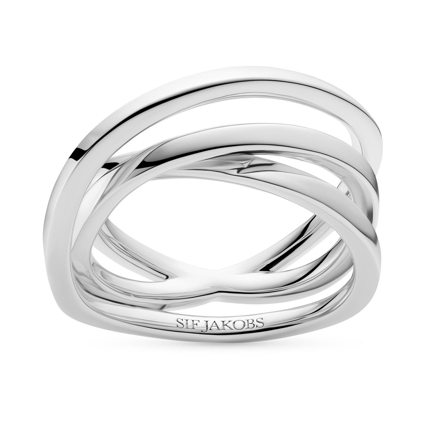 Sif Jakobs Spirale Pianura Silver Ring – (O-P) | 0156505 
