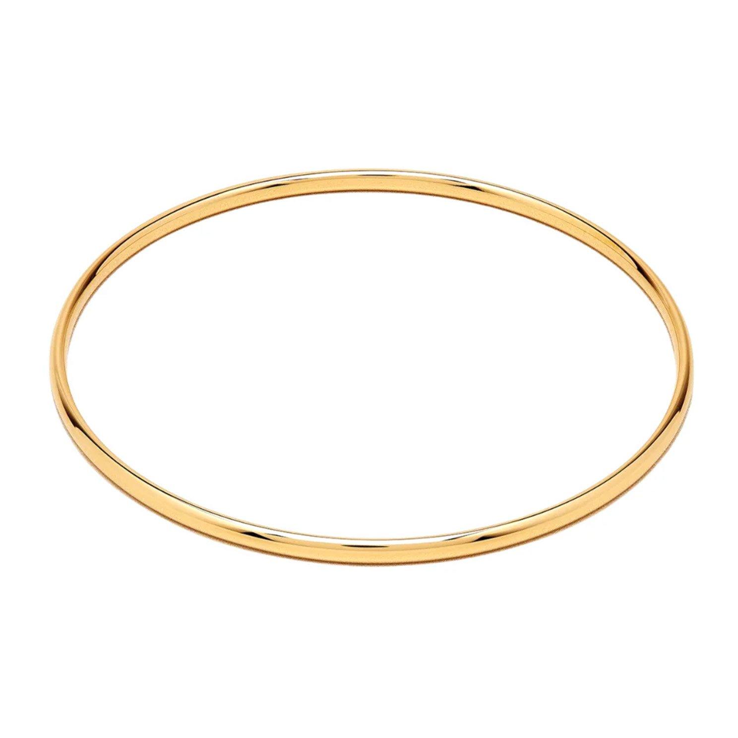 D.LOUISE 14ct Yellow Gold PVD Bangle