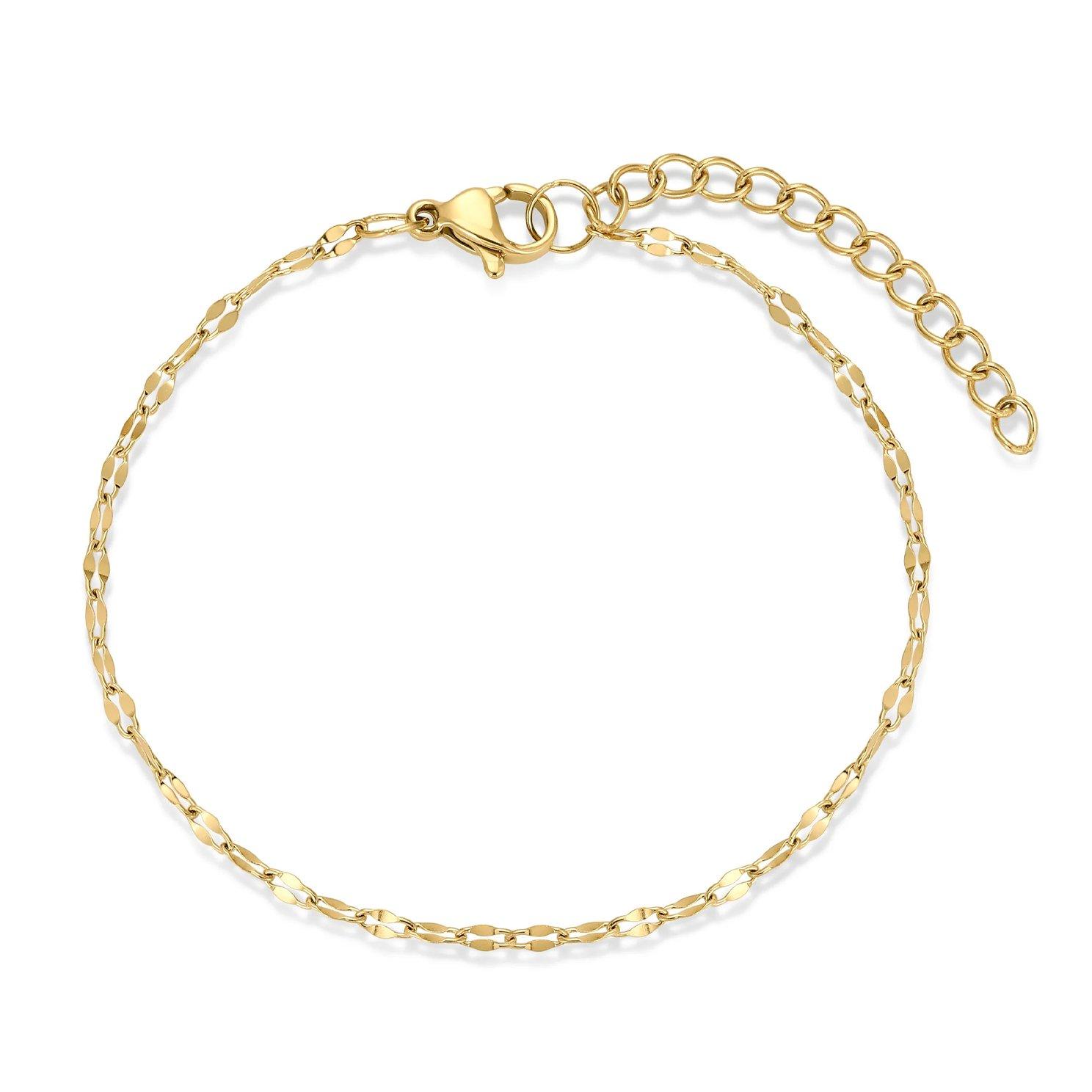 D.LOUISE Yellow Gold Plated Bracelet