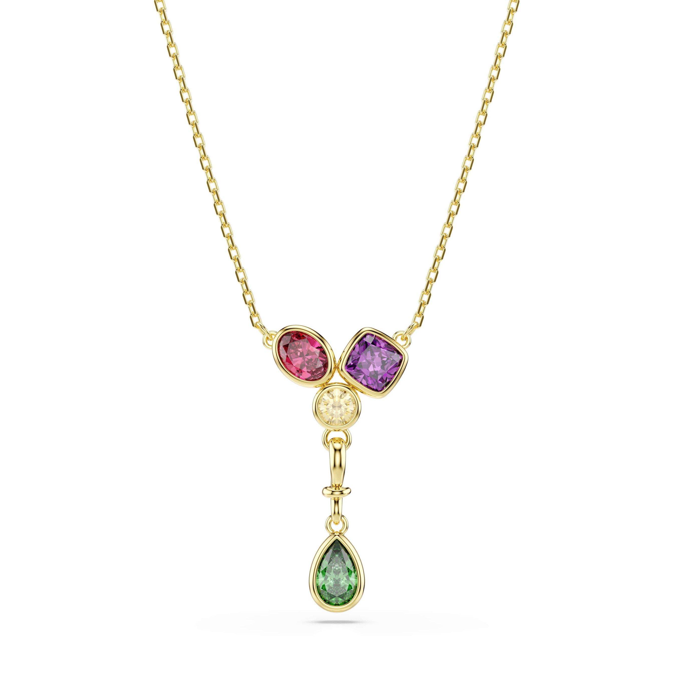 Swarovski Imber Yellow Gold Plated Cubic Zirconia Pendant