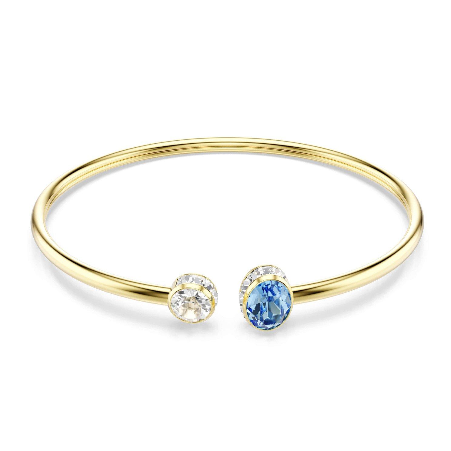 Swarovski Chroma 18ct Yellow Gold Plated Crystal Bangle