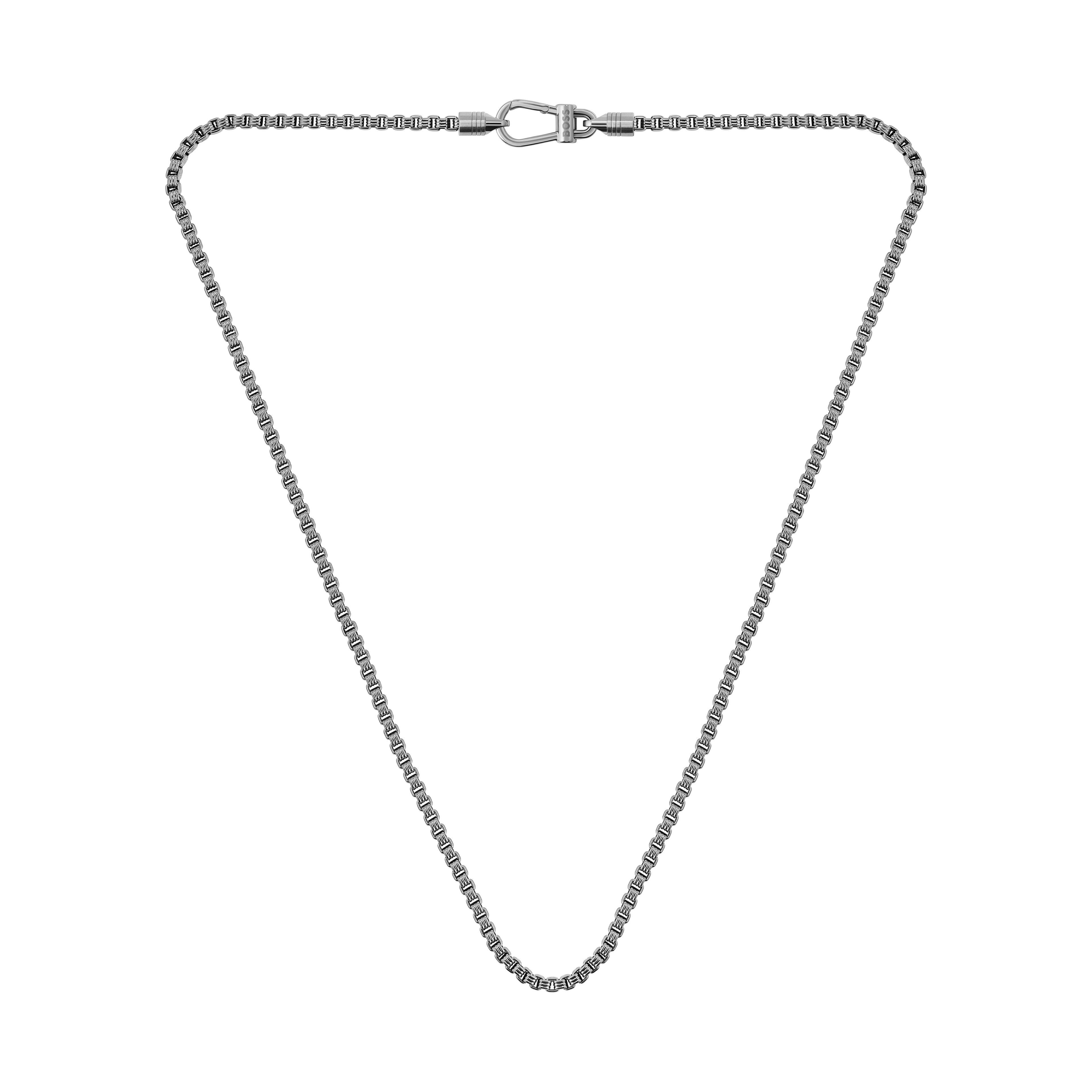 BOSS Liam Stainless Steel Men’s Necklace