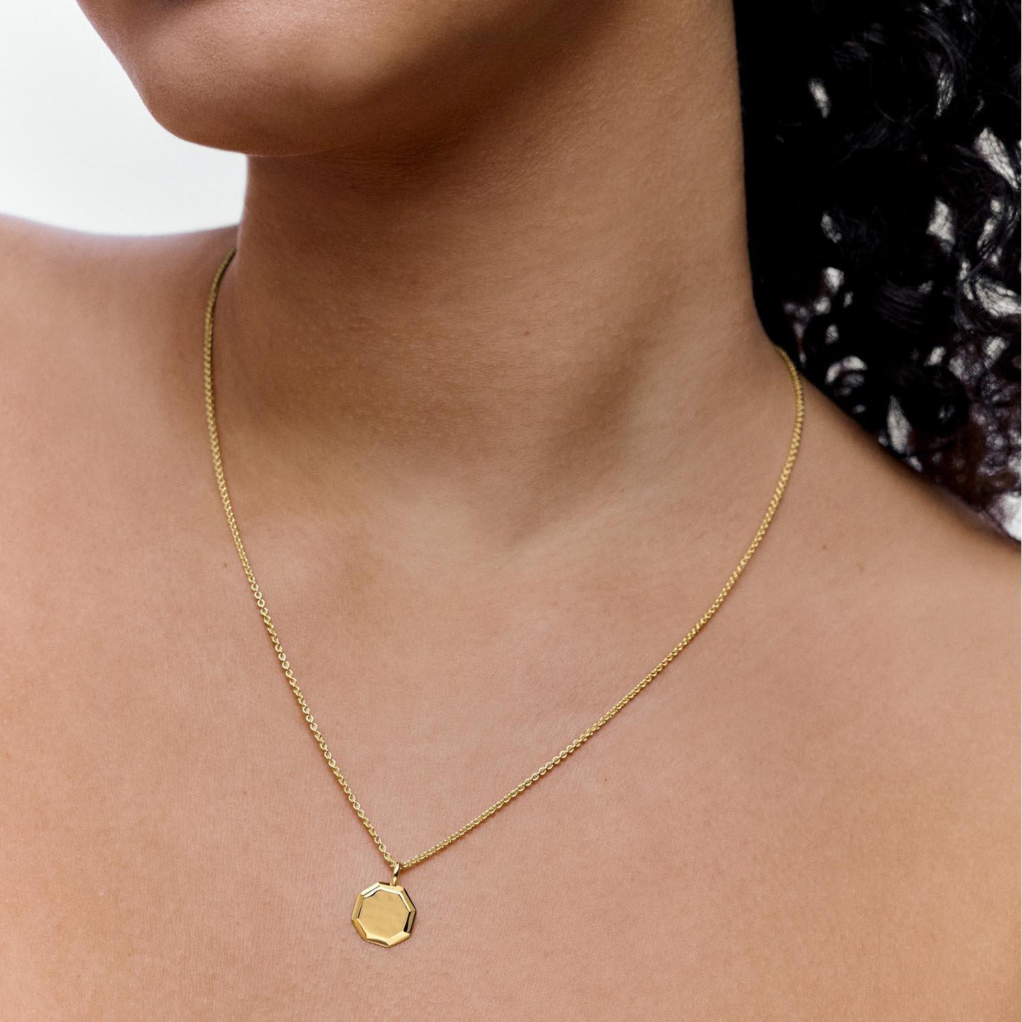 Monica Vinader 18ct Yellow Gold Vermeil 43cm Fine Chain