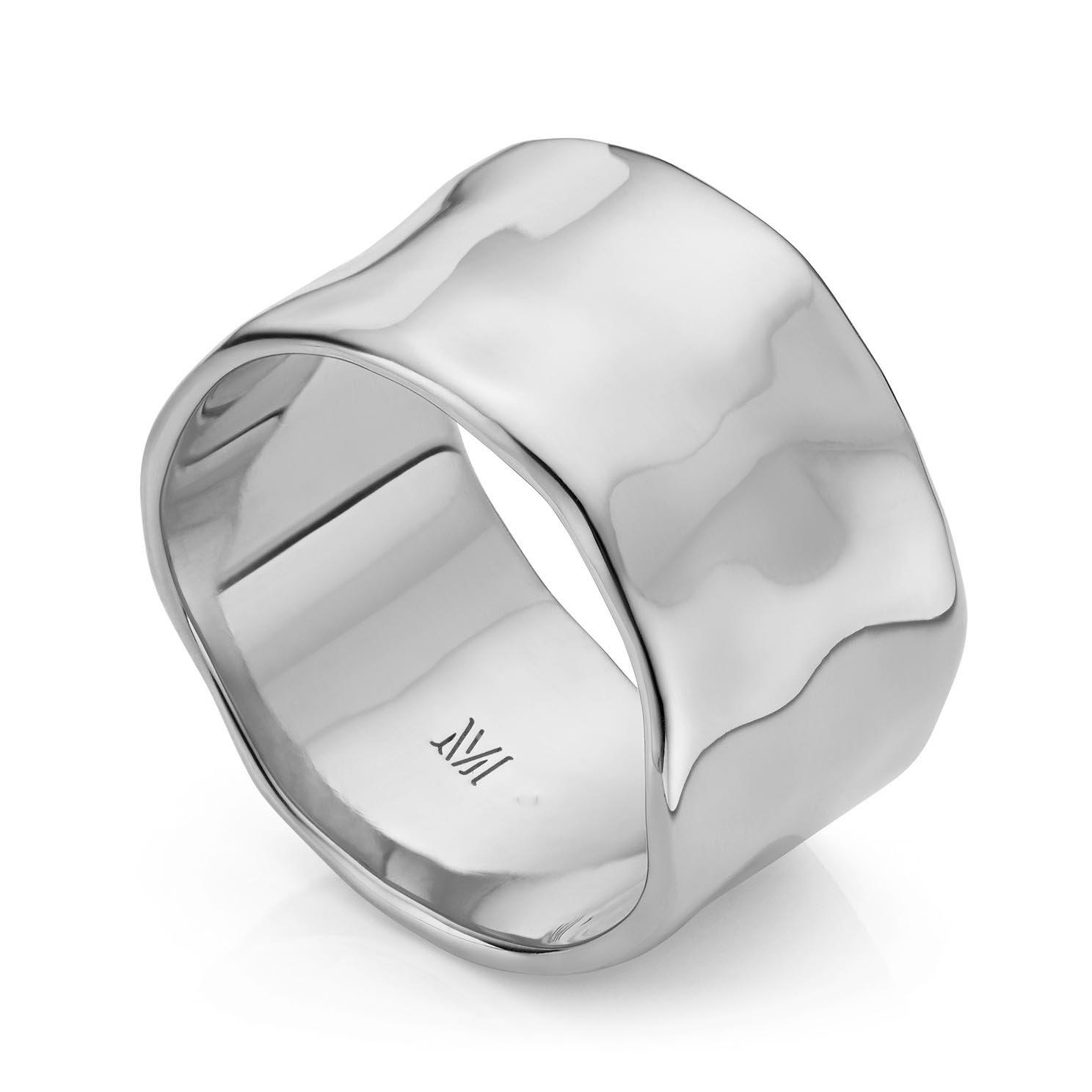 Monica Vinader Siren Muse Silver Ring