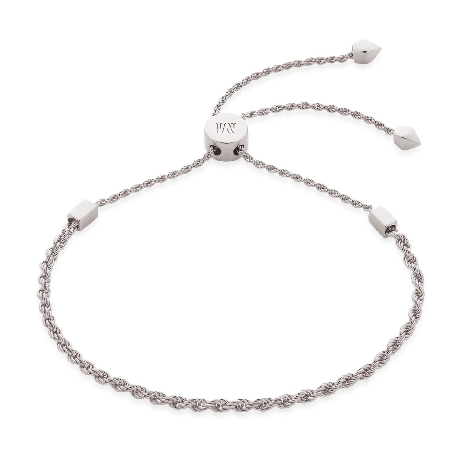 Monica Vinader Silver Friendship Bracelet