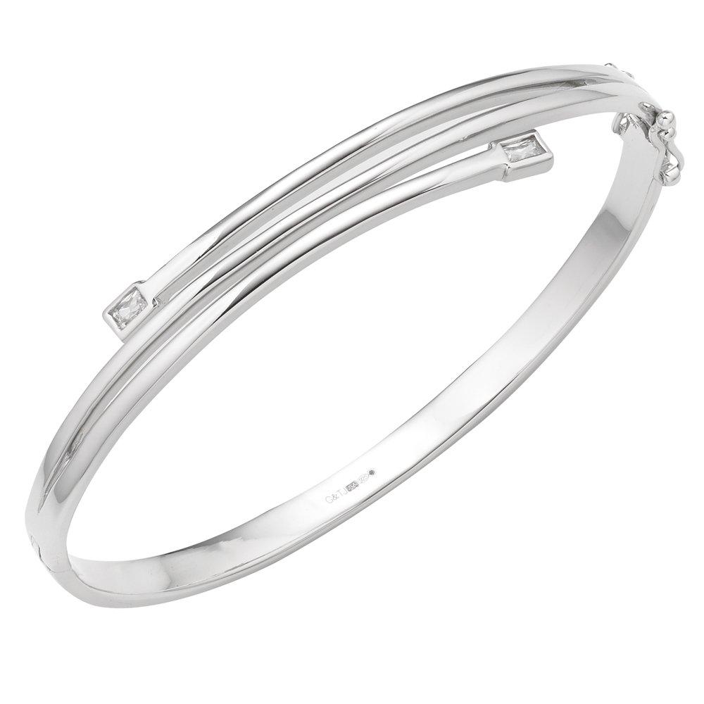 Beaverbrooks hot sale silver bangle