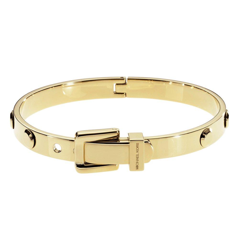 michael kors gold buckle bracelet