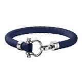 OMEGA Aqua Marine Blue Rubber Bracelet