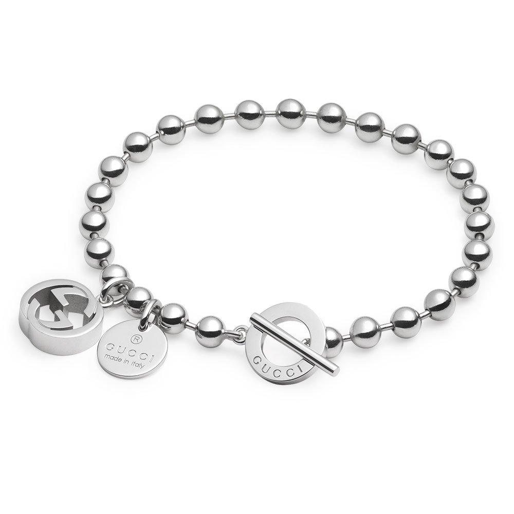 Gucci silver sale boule bracelet