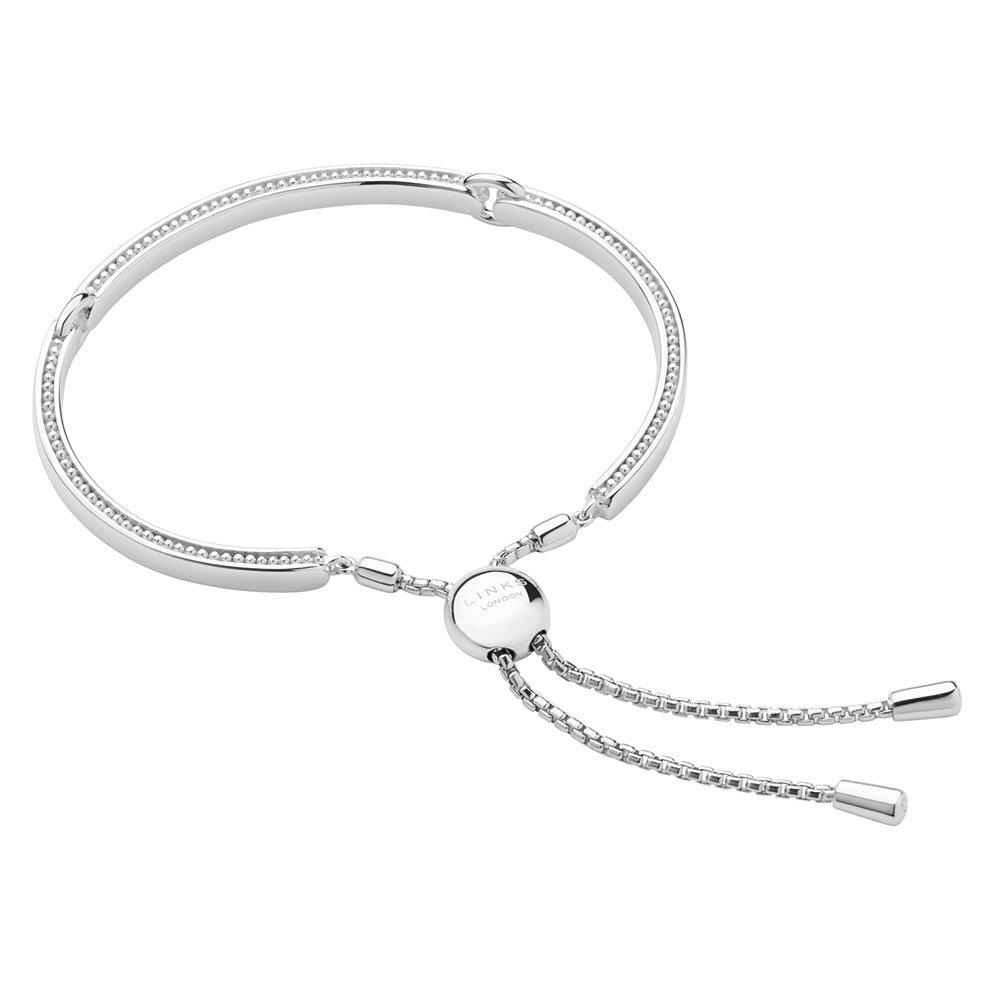 Links Of London Narrative Silver Bracelet Beaverbrooks The Jewellers