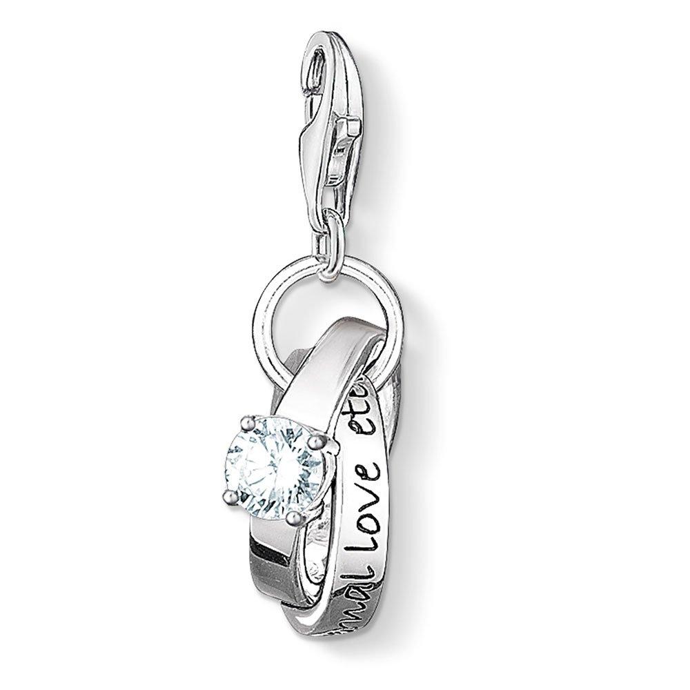 Thomas Sabo Generation Charm Club Silver Wedding Rings Charm