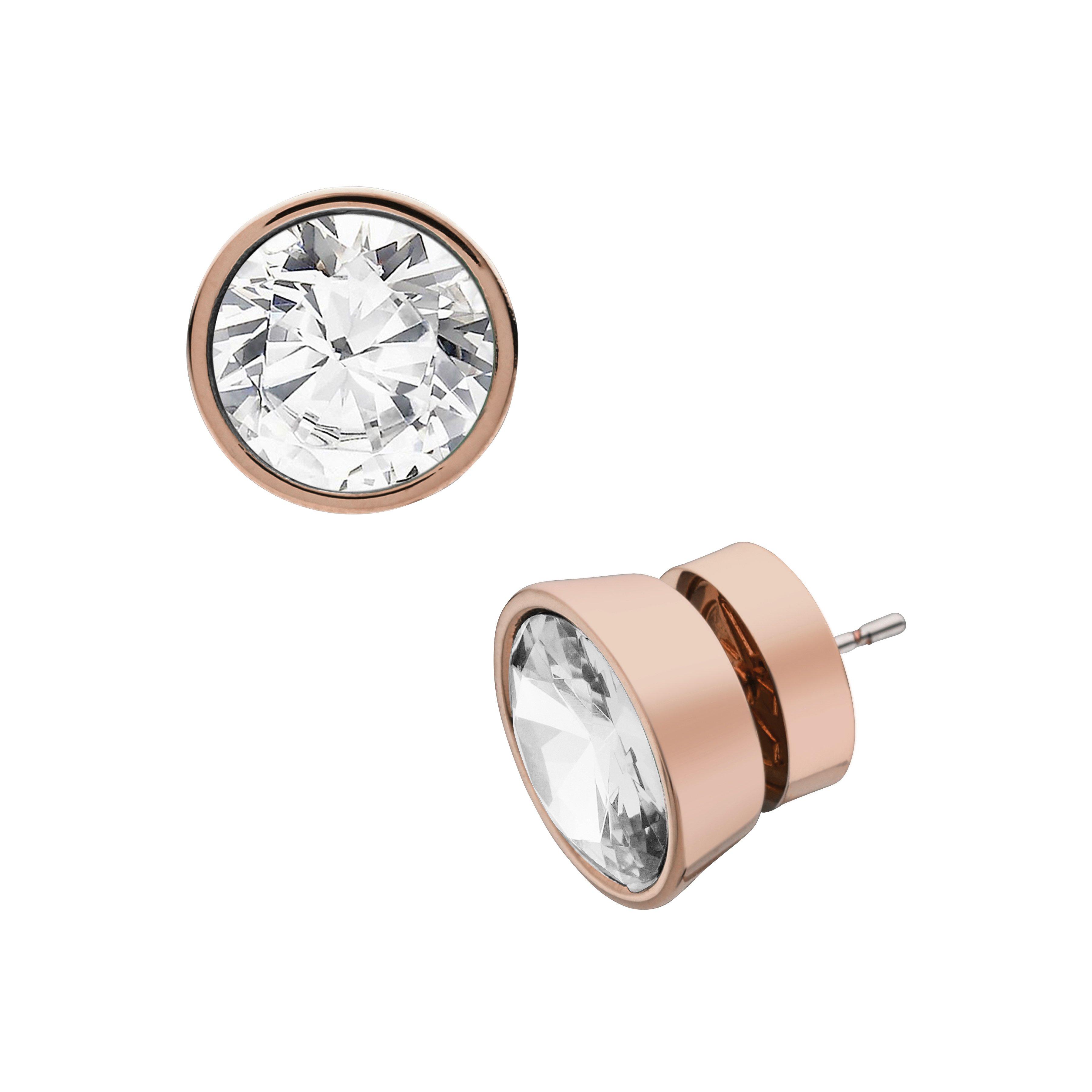 michael kors diamond stud earrings