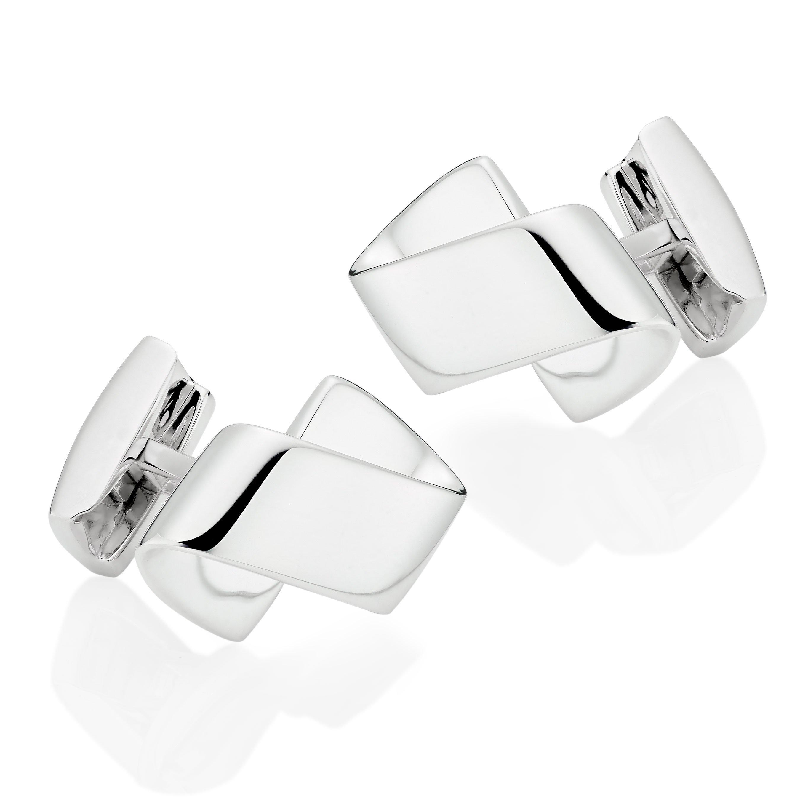 Mens sales silver cufflinks