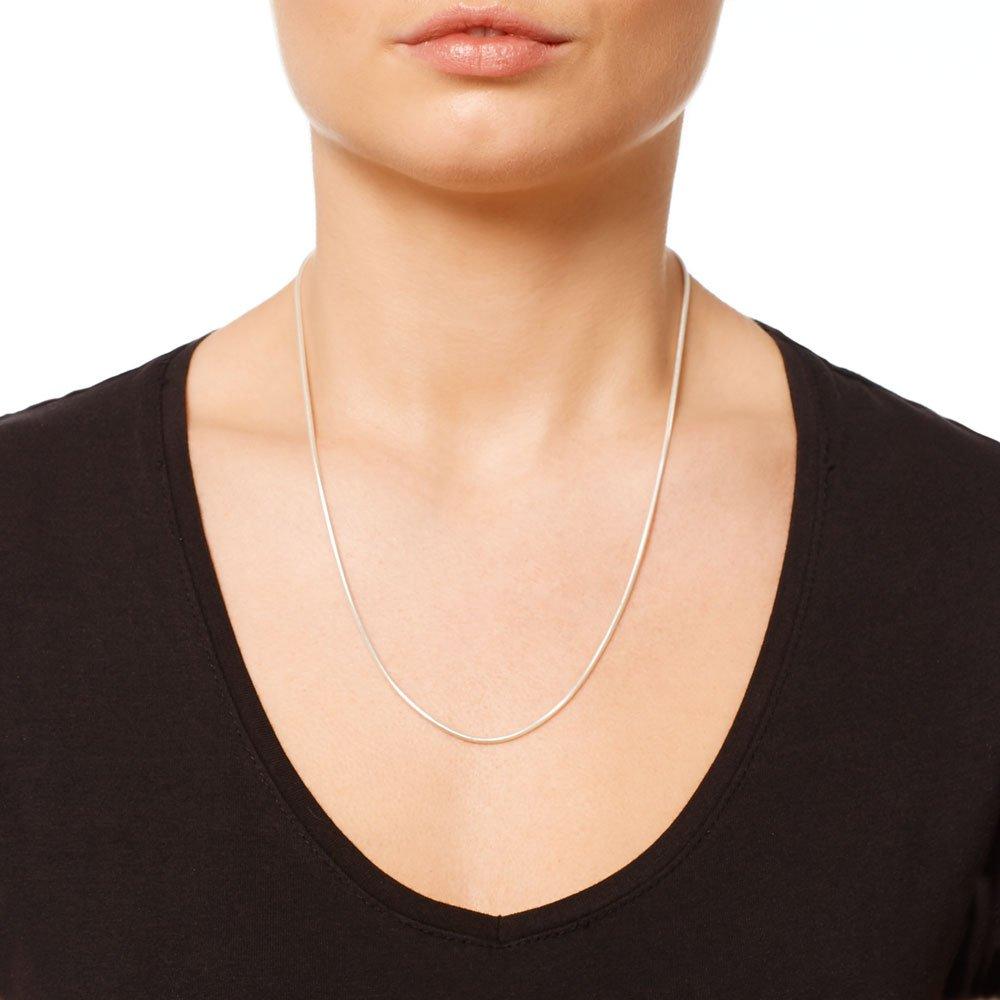 Silver Snake Chain 50cm Beaverbrooks The Jewellers