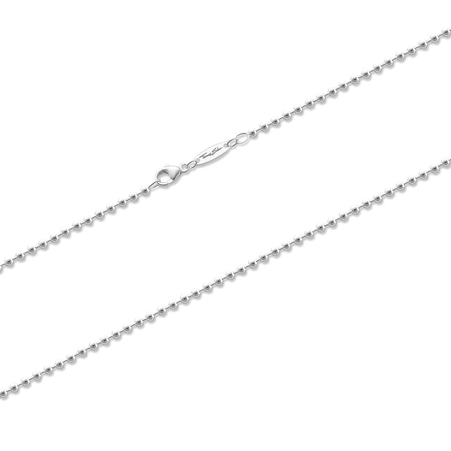 Ball hot sale silver chain