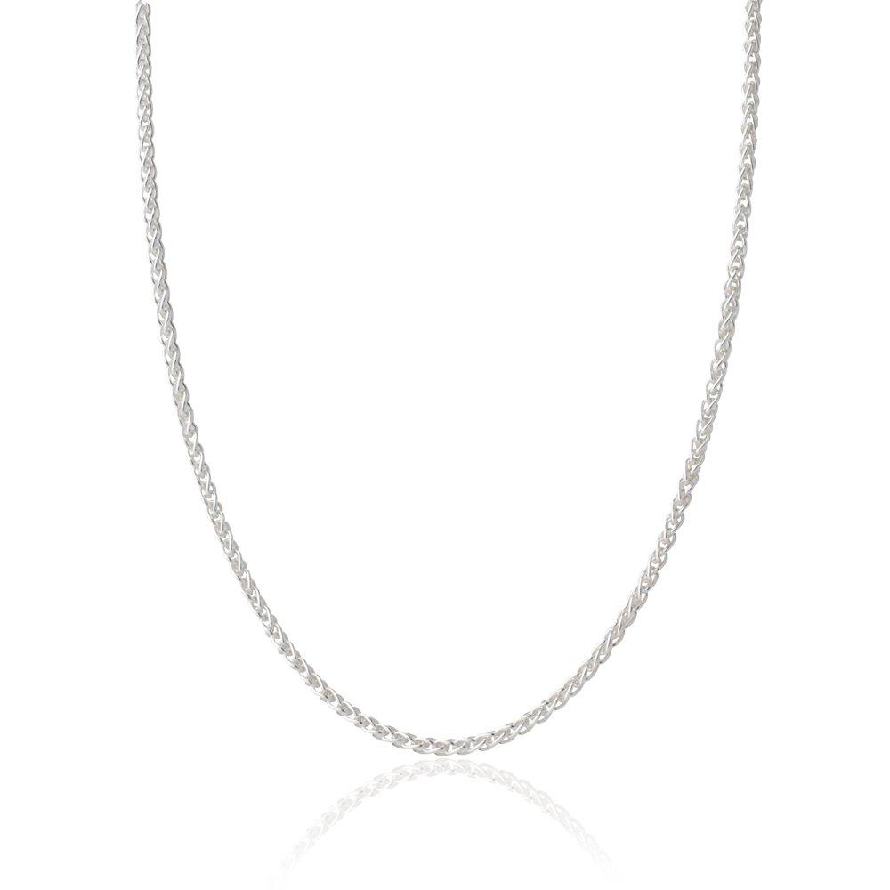 Beaverbrooks Silver Spiga Chain