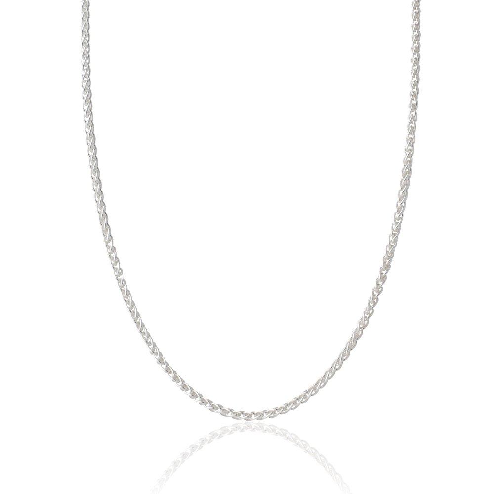 Beaverbrooks Women's Silver Spiga Chain 40cm