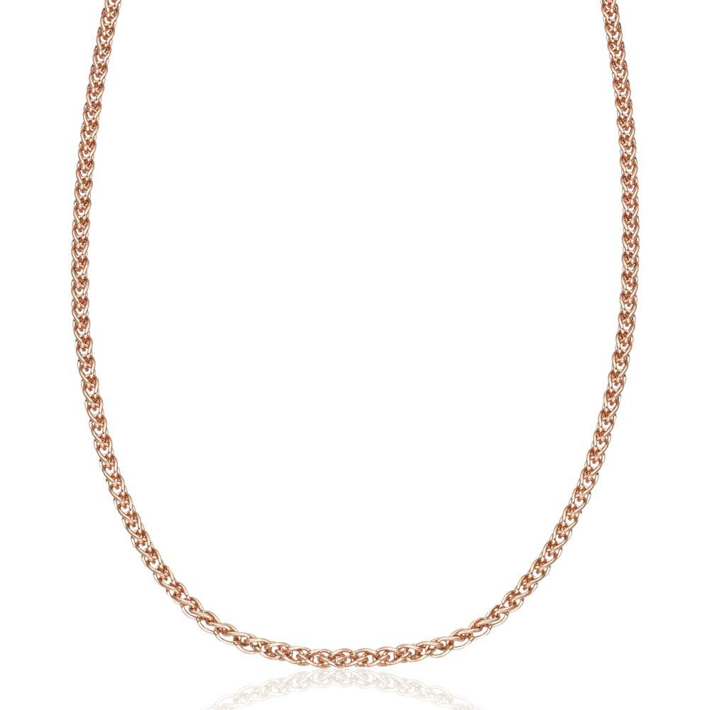 Rose gold store spiga chain