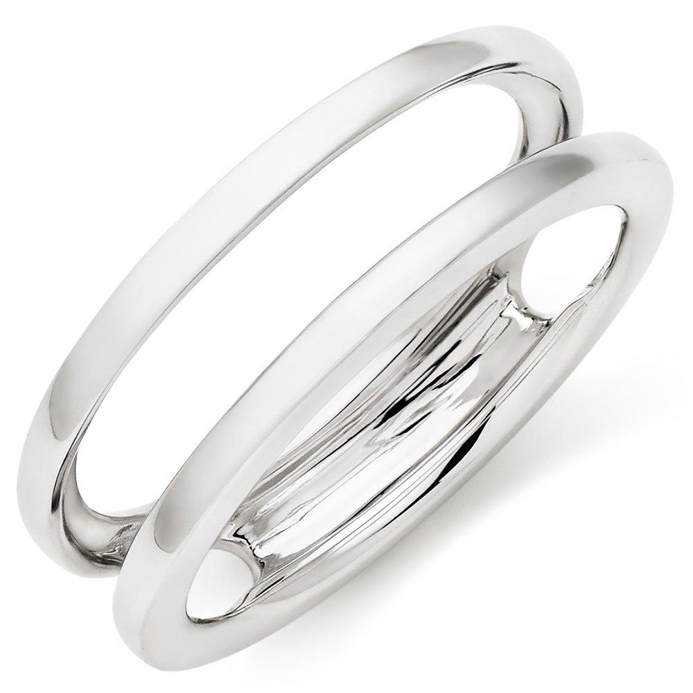 Platinum Diamond 5mm Silhouette Ring