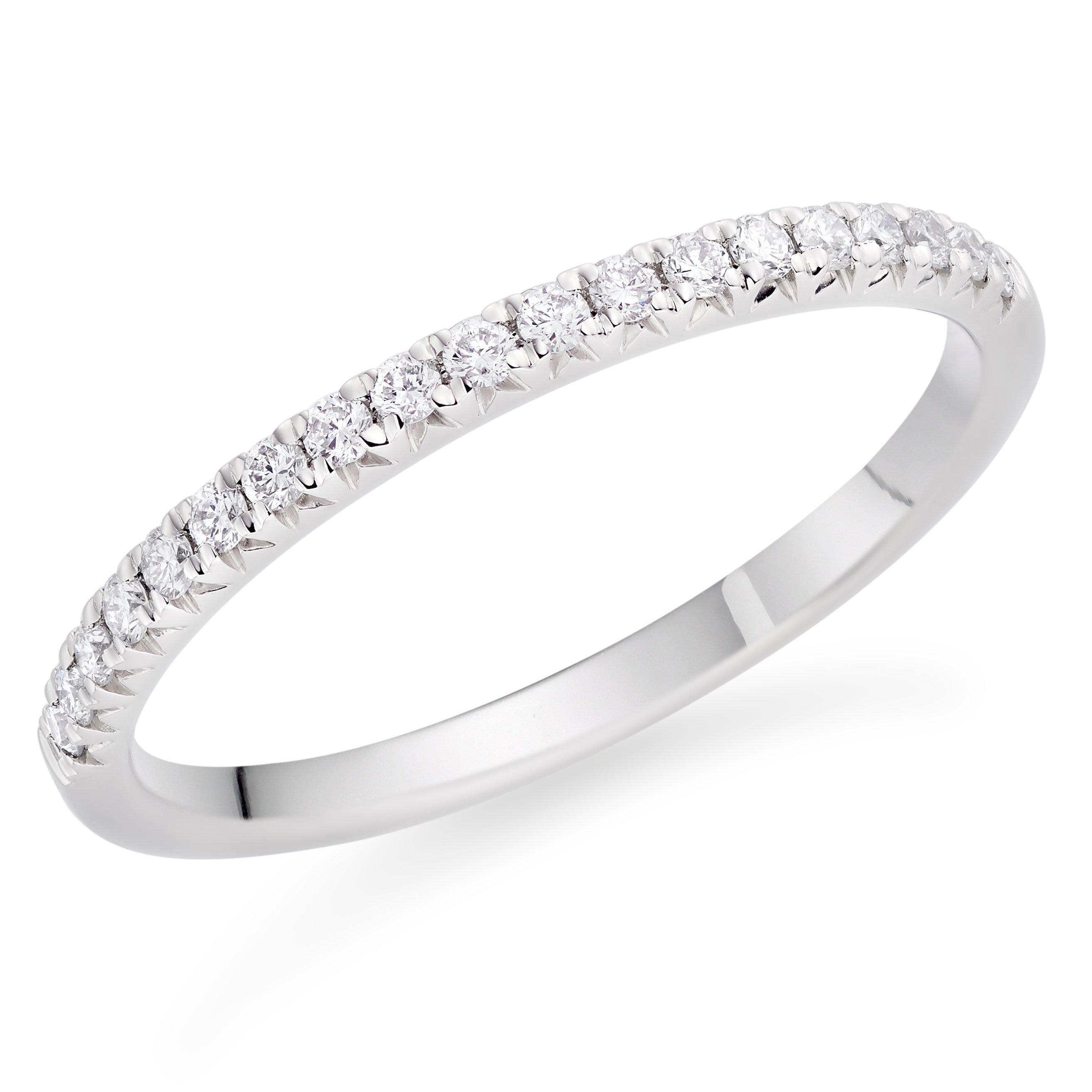 Platinum Diamond 1.5mm Wedding Ring
