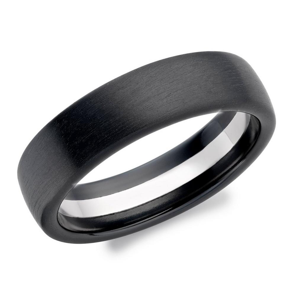 Black Zirconium Men’s Ring