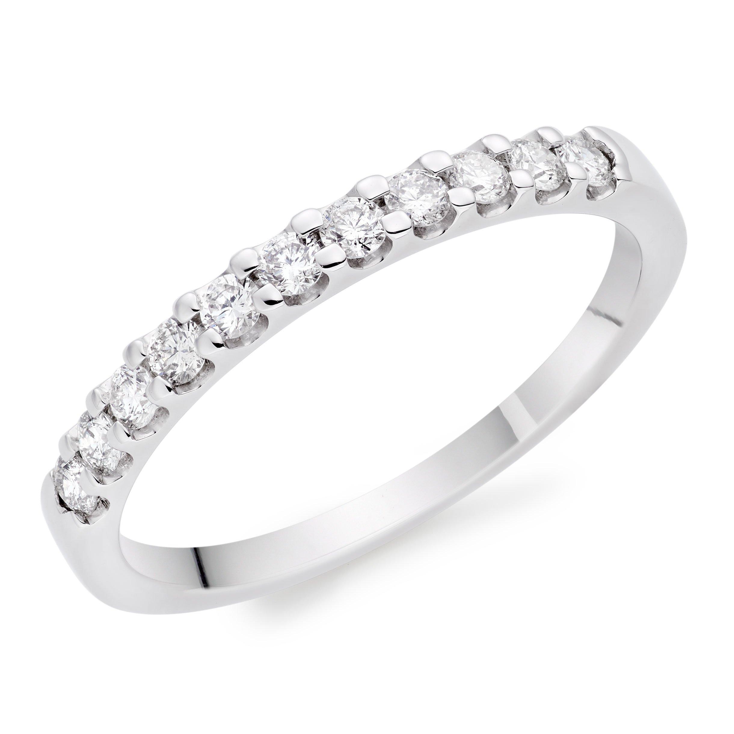 Beaverbrooks Platinum Diamond Wedding Ring