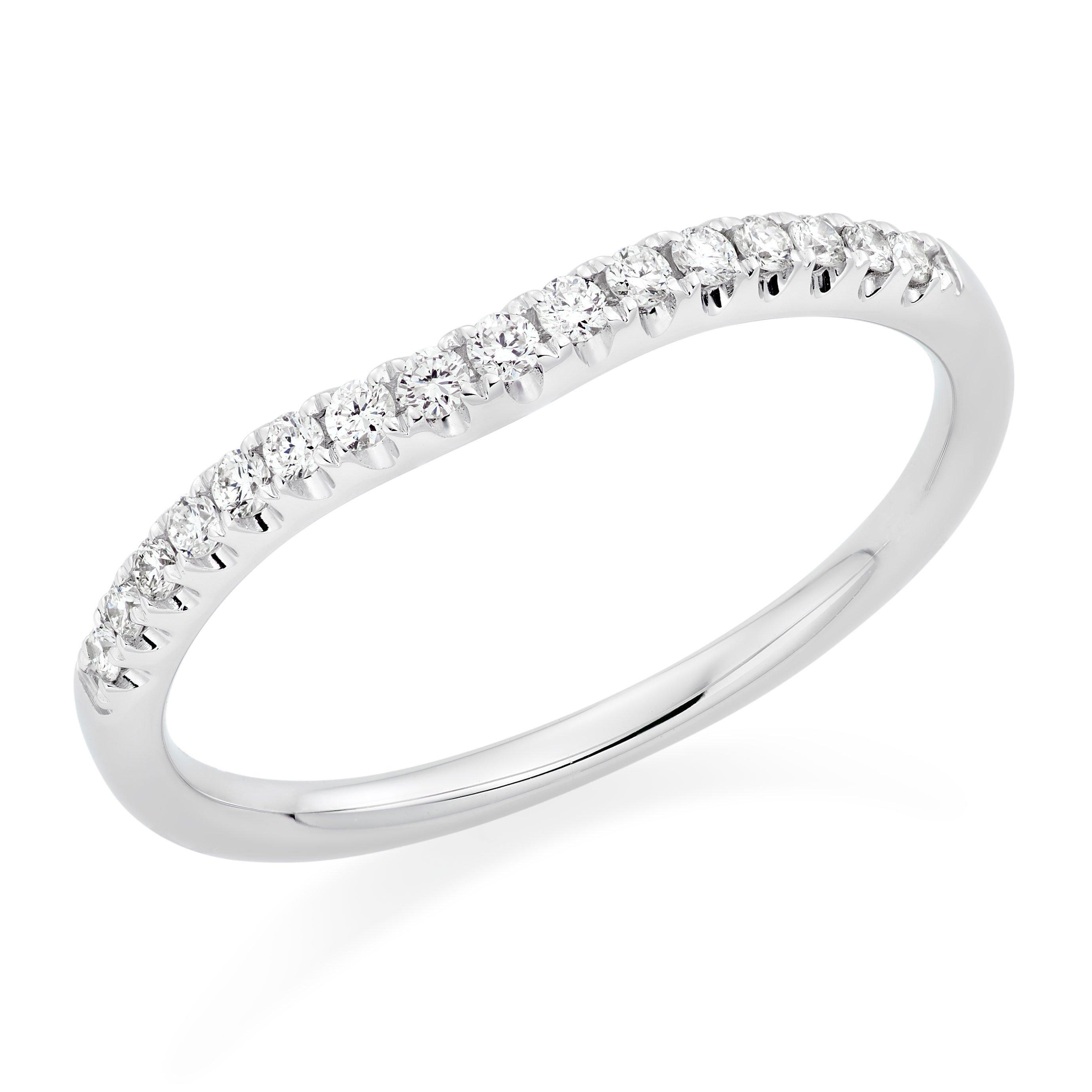 Platinum Diamond Wedding Ring | 0134495 | Beaverbrooks the Jewellers