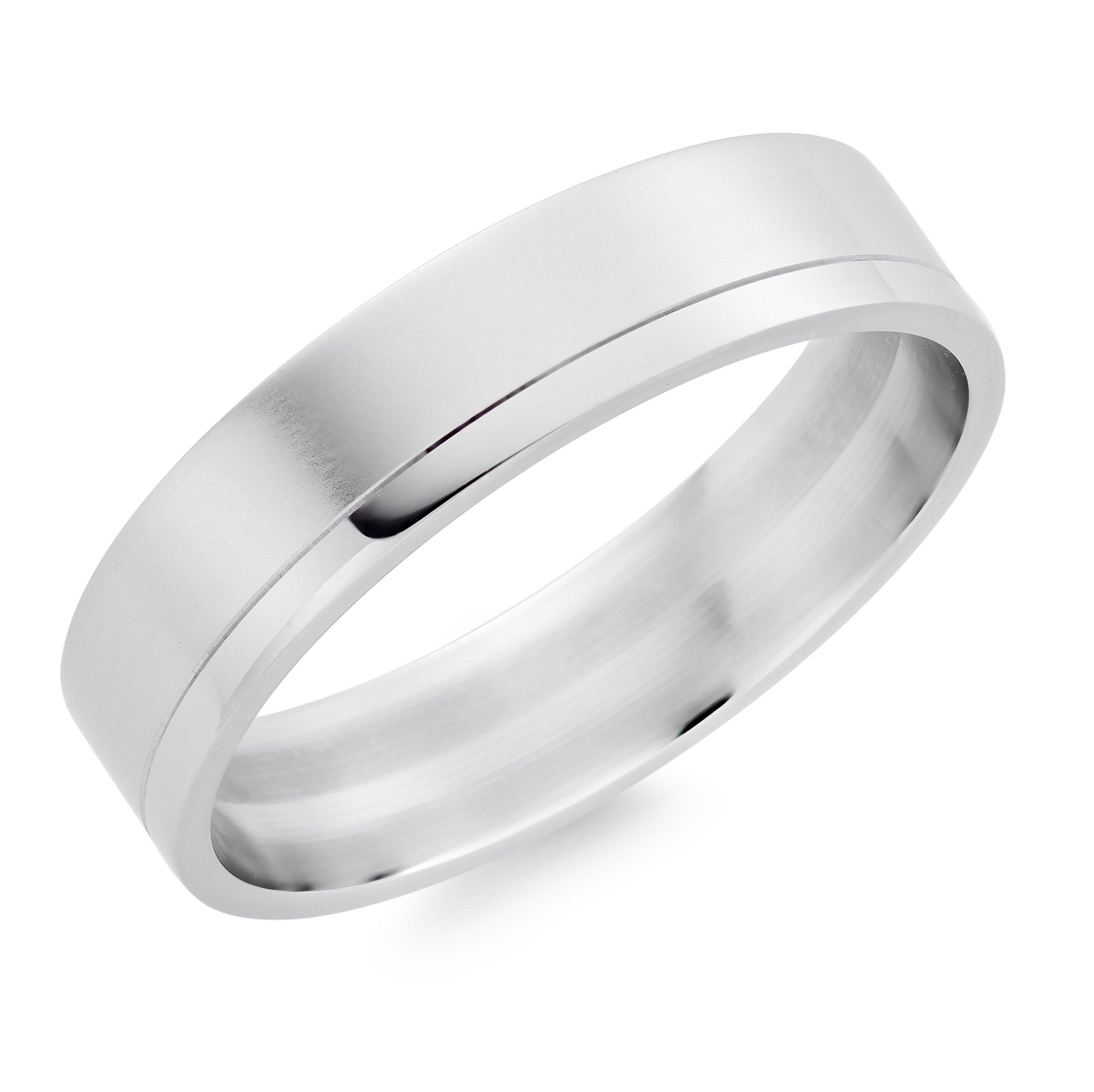 Platinum Men’s 5mm Wedding Ring