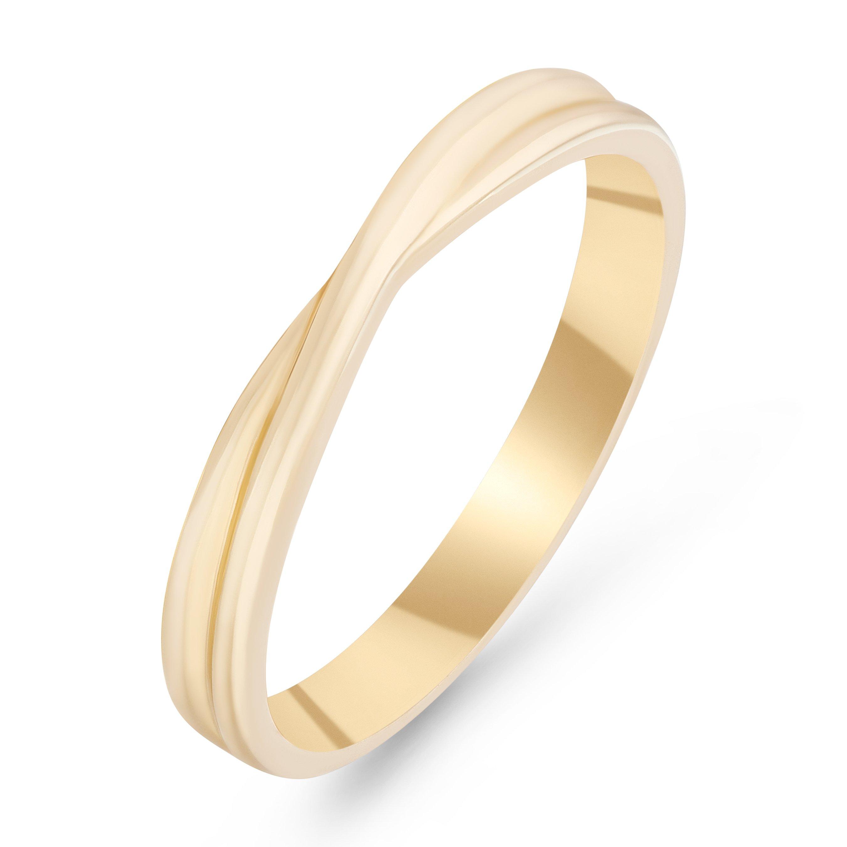 Beaverbrooks 18ct Yellow Gold 3mm Ring