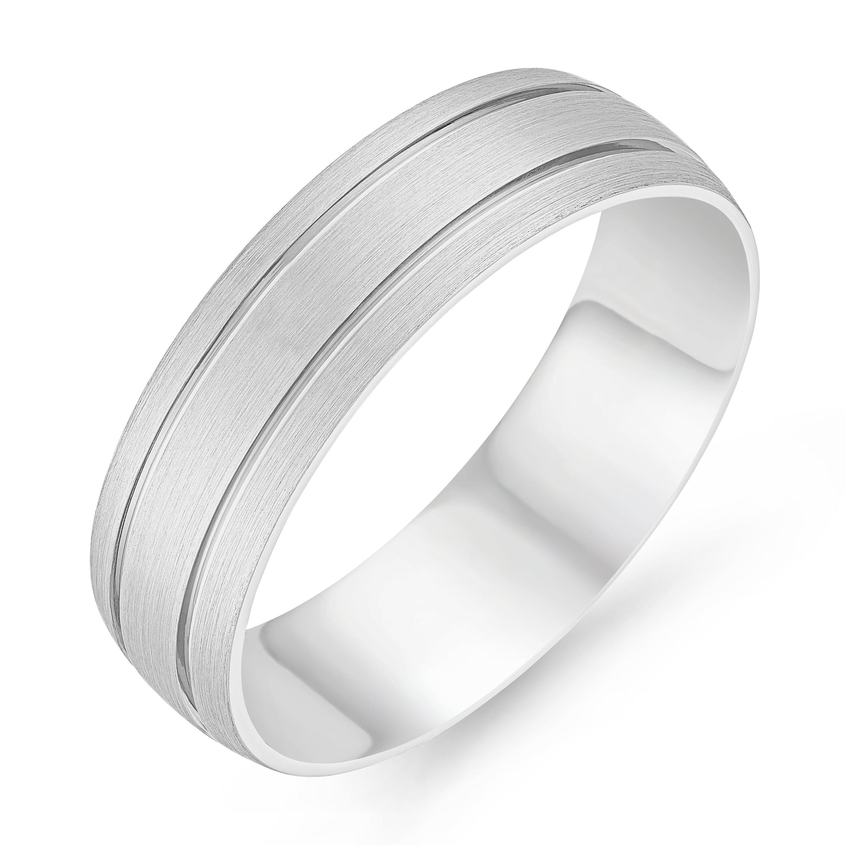 Palladium 500 6mm Men’s Wedding Ring
