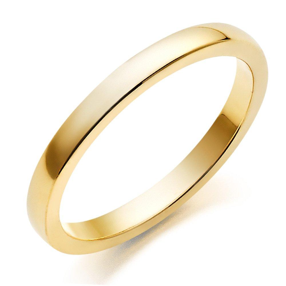 18ct Yellow Gold Wedding Ring | 0005060 | Beaverbrooks the Jewellers