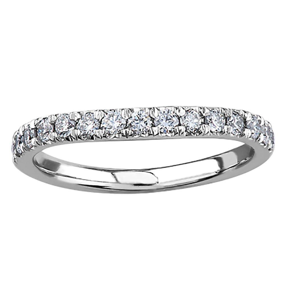 Maple Leaf Diamonds 18ct White Gold Diamond Wedding Ring | 1028569 ...