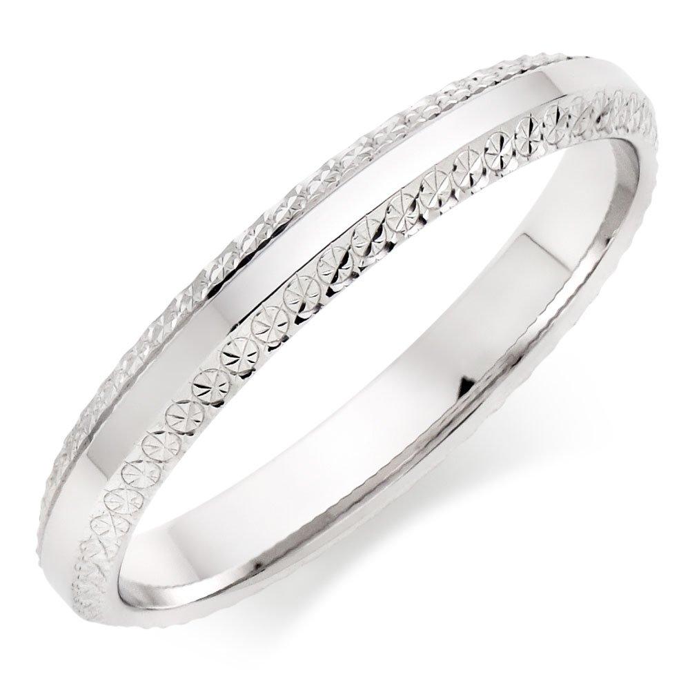 Sparkly on sale wedding bands