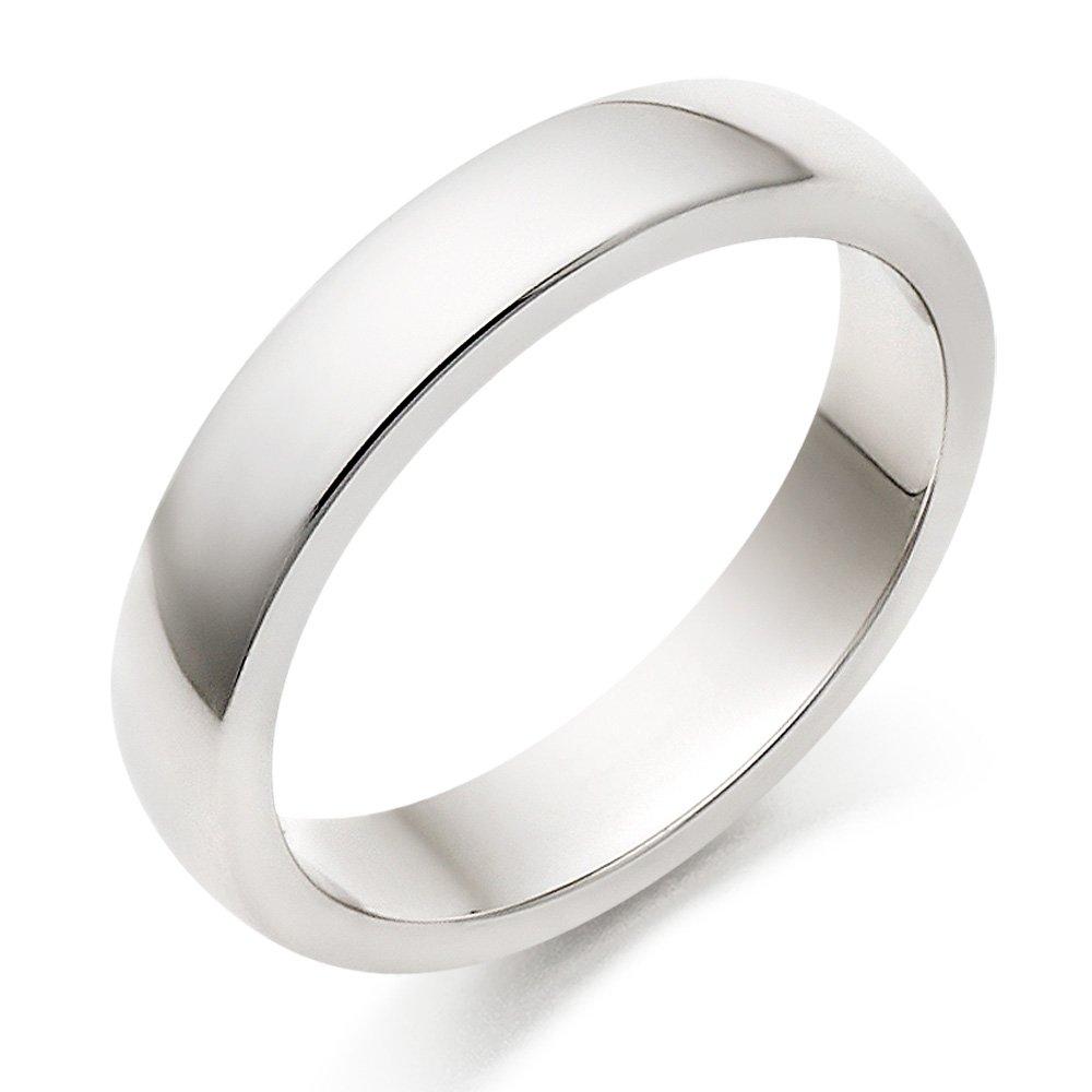 Palladium Court Wedding Ring | 0005115 | Beaverbrooks the Jewellers