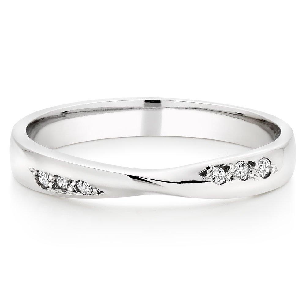 Platinum Diamond Wedding Ring | 0005166 | Beaverbrooks the Jewellers