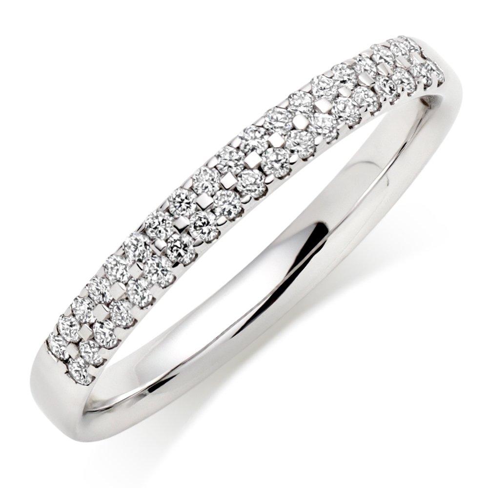 Platinum Diamond Wedding Ring | 0007287 | Beaverbrooks the Jewellers