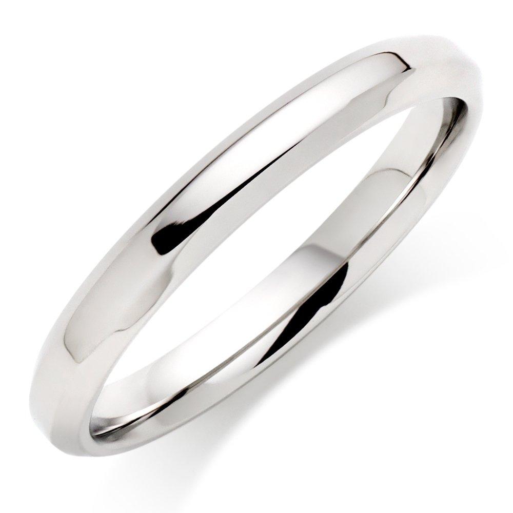 Platinum Chamfered Wedding Ring | 0007309 | Beaverbrooks the Jewellers