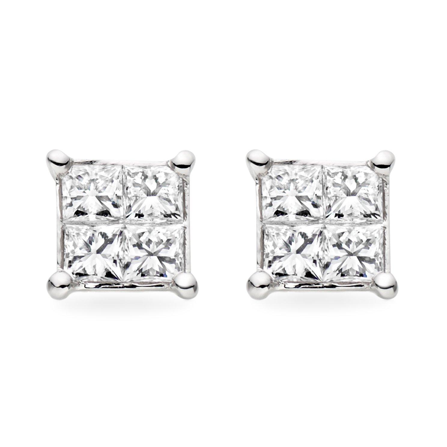 Beaverbrooks diamond clearance stud earrings