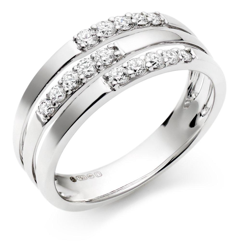 18ct White Gold Diamond Ring