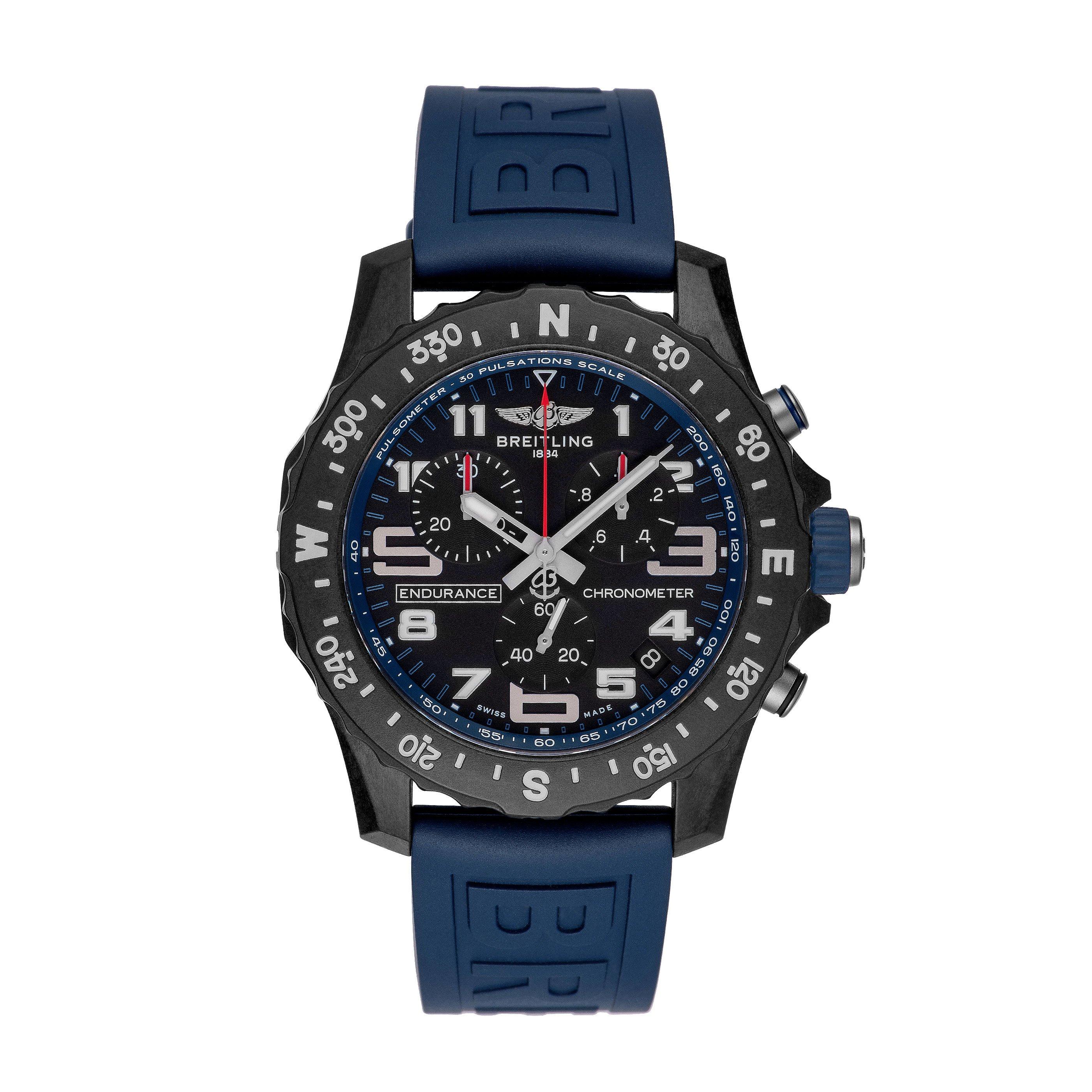 Breitling Endurance Pro Chronometer Blue Men’s Watch M122929 | 44 mm ...